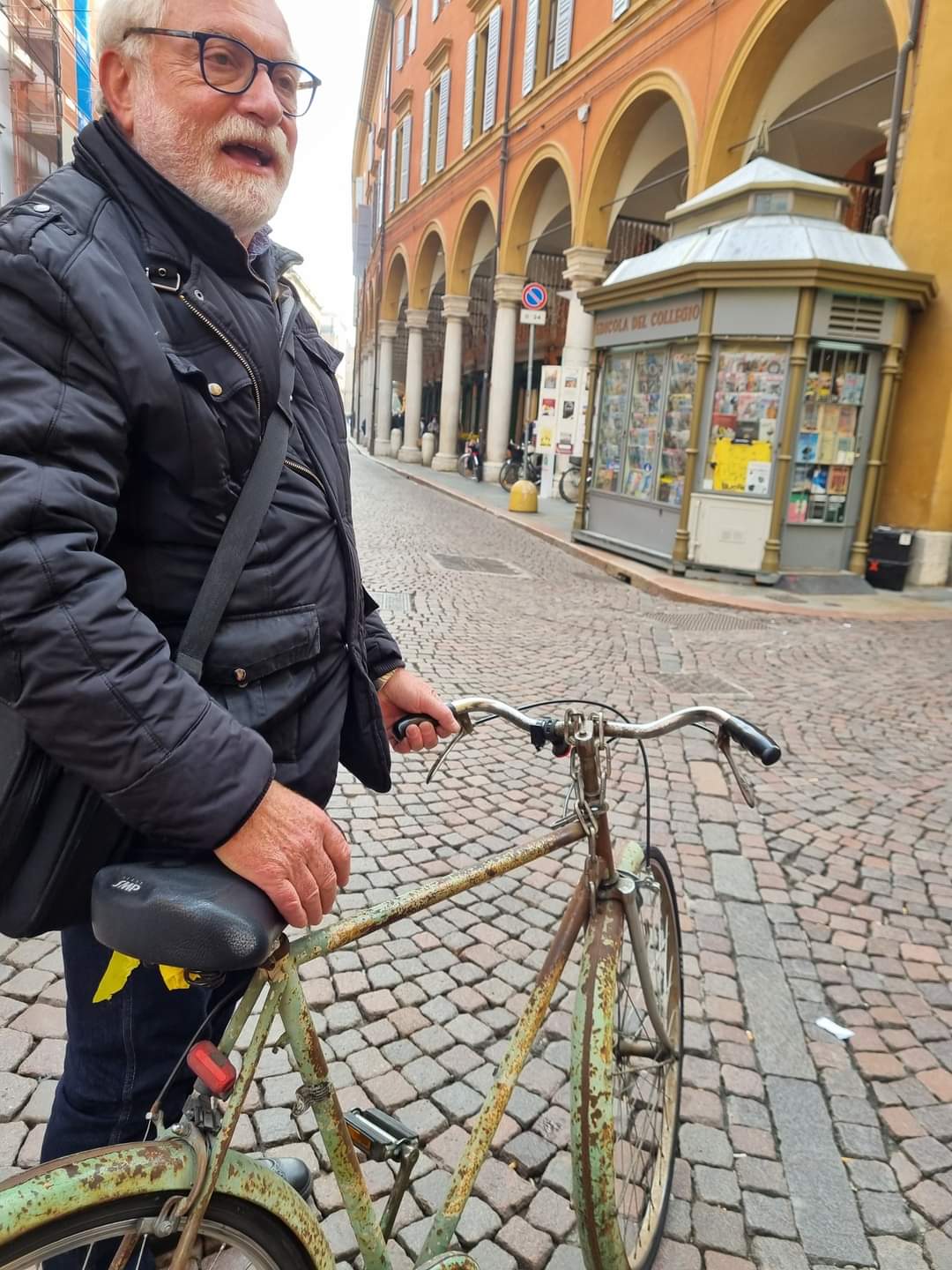 Luigi in bici